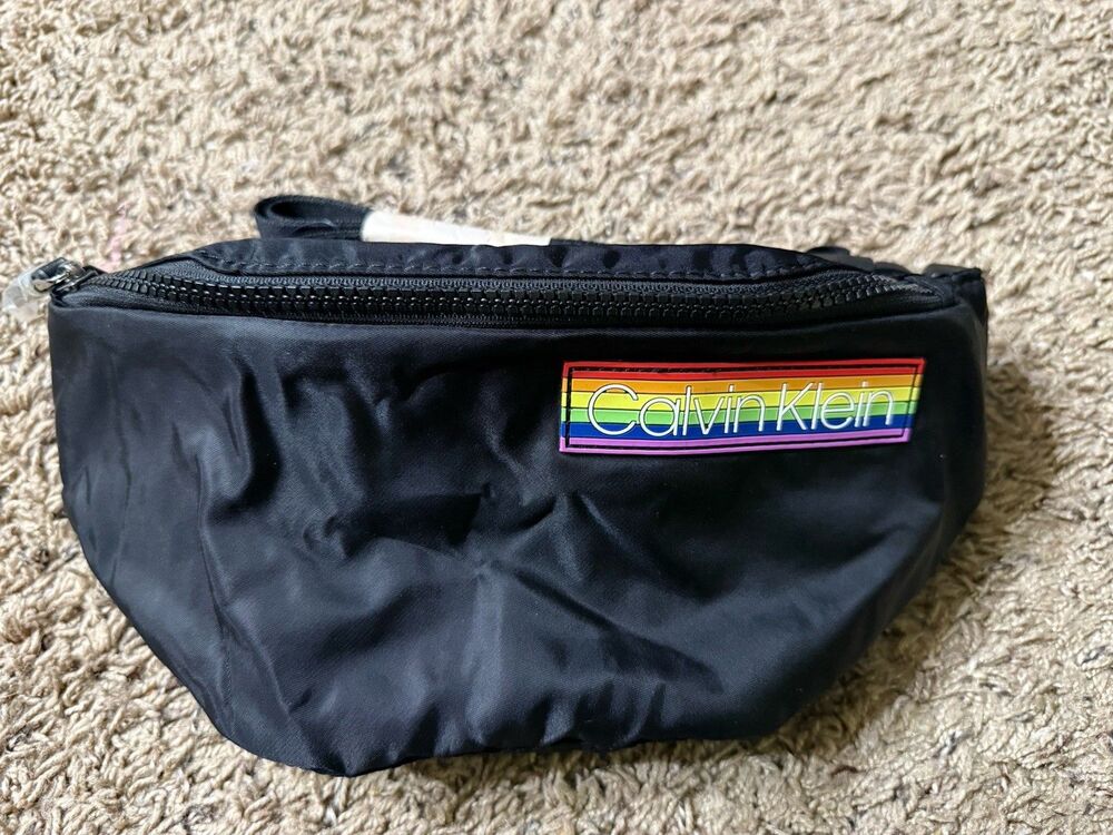 Calvin Klein Pride Logo Fanny Pack $59.50 RETAIL